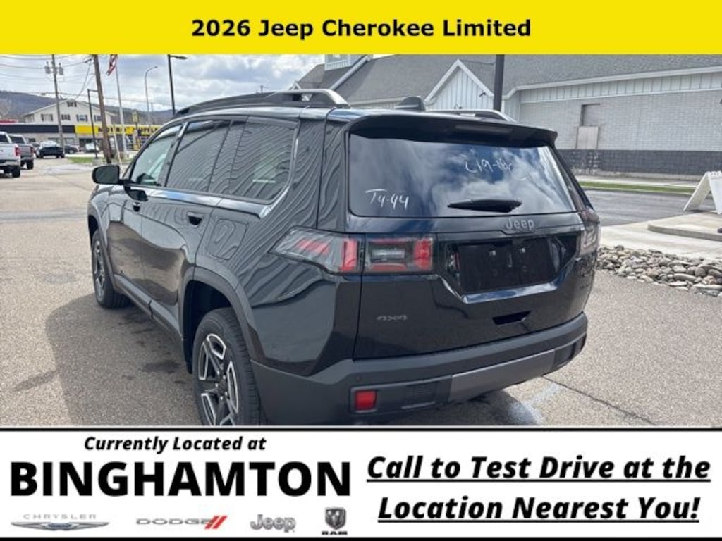 New 2026 Jeep Cherokee Limited Sport Utility