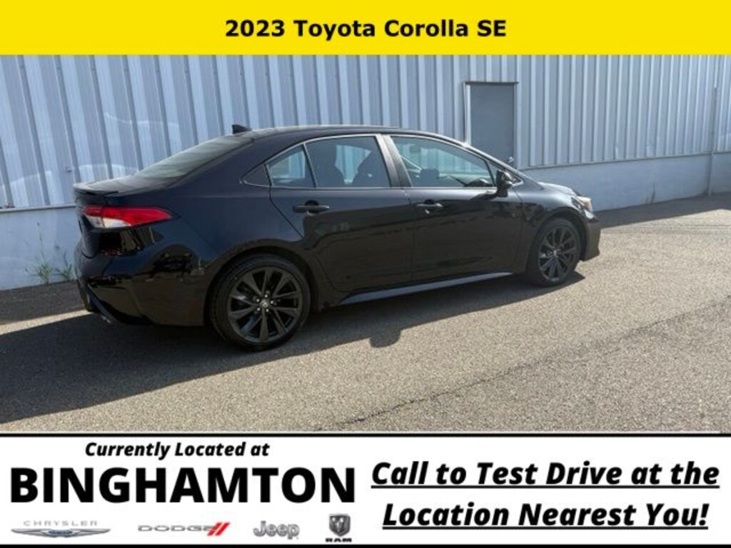 Used 2023 Toyota Corolla SE Sedan