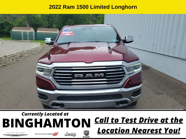 Used 2022 RAM Ram 1500 Pickup Longhorn with VIN 1C6RRFKG4NN121948 for sale in Binghamton, NY