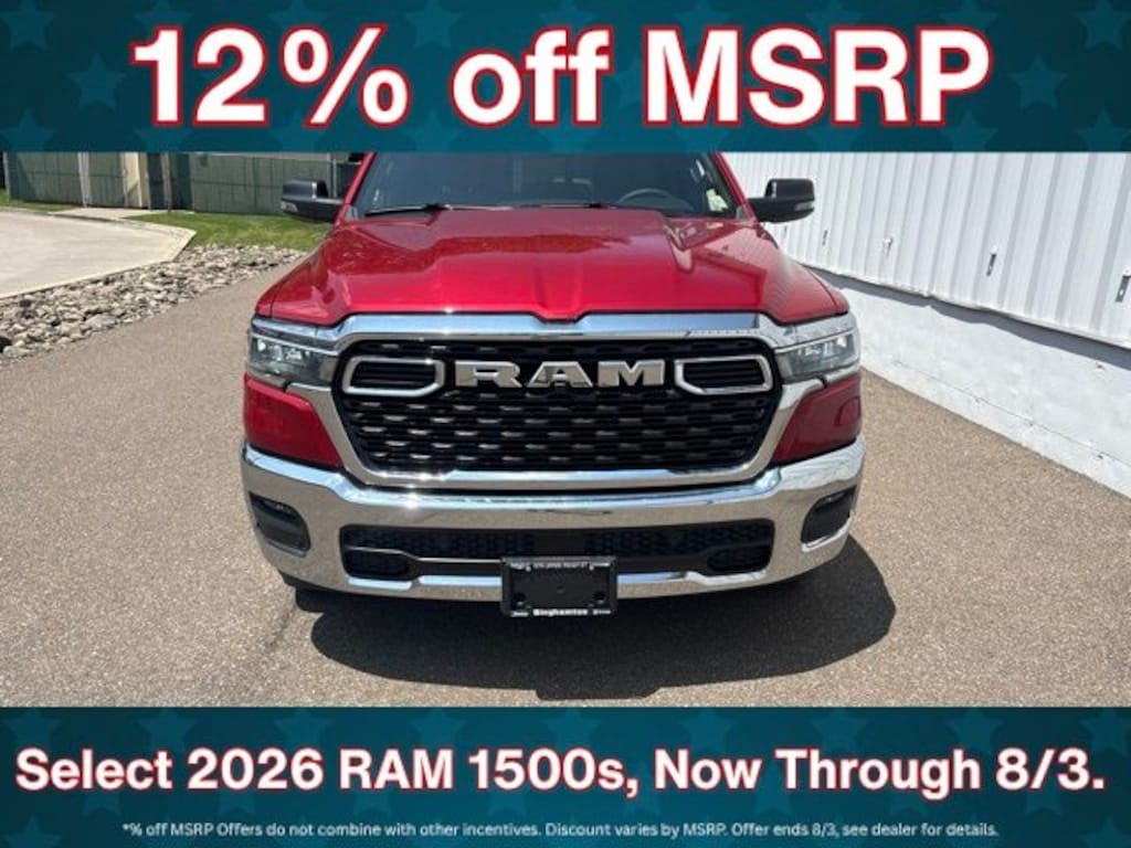 New 2026 Ram 1500 Big Horn/Lone Star Pickup