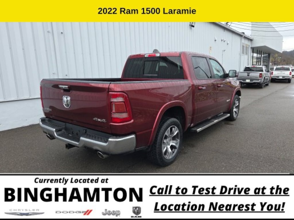 Used 2022 Ram 1500 Laramie Truck Crew Cab