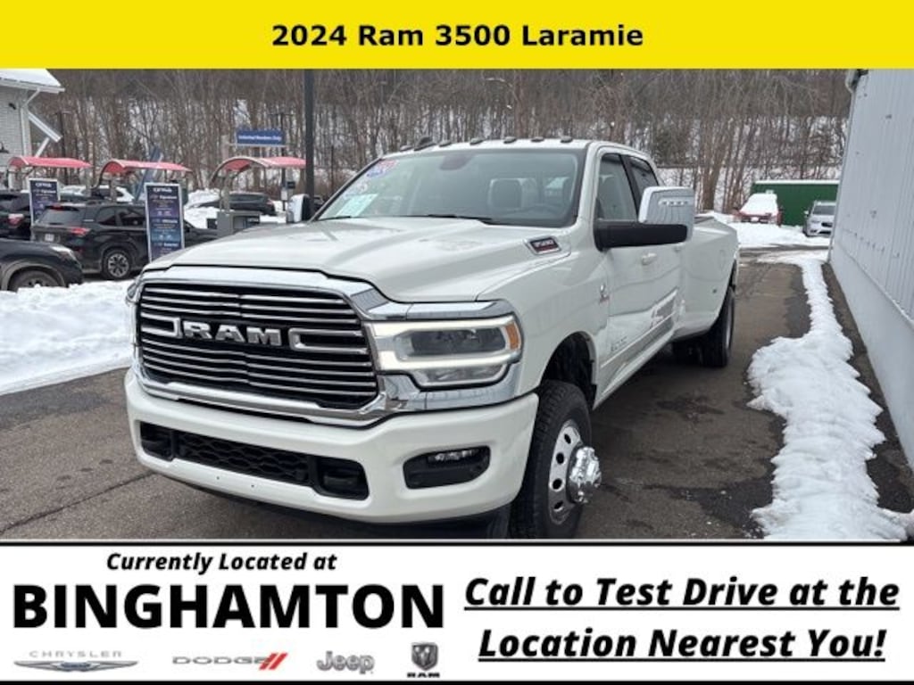 Used 2024 Ram 3500 Laramie Truck Crew Cab