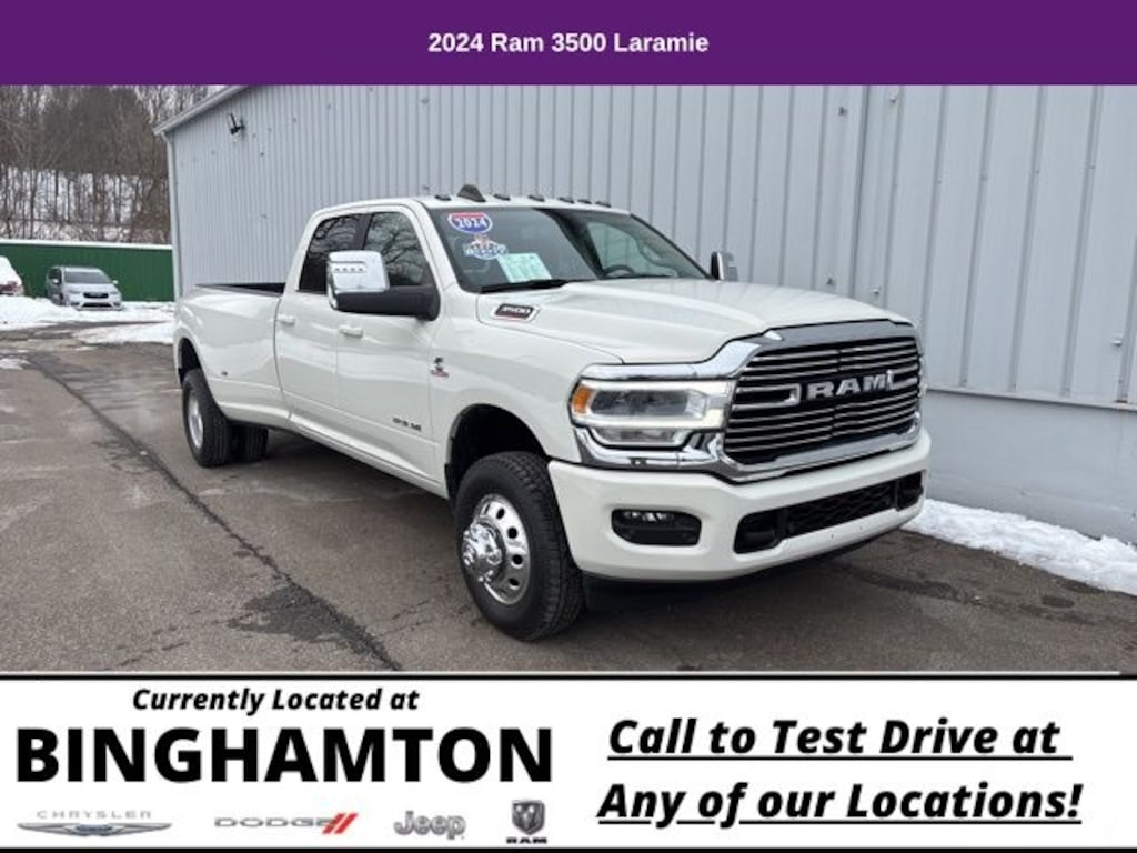Used 2024 Ram 3500 Laramie Truck Crew Cab