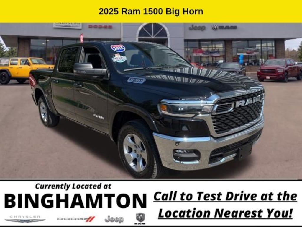 Used 2025 Ram 1500 Big Horn/Lone Star Truck Crew Cab