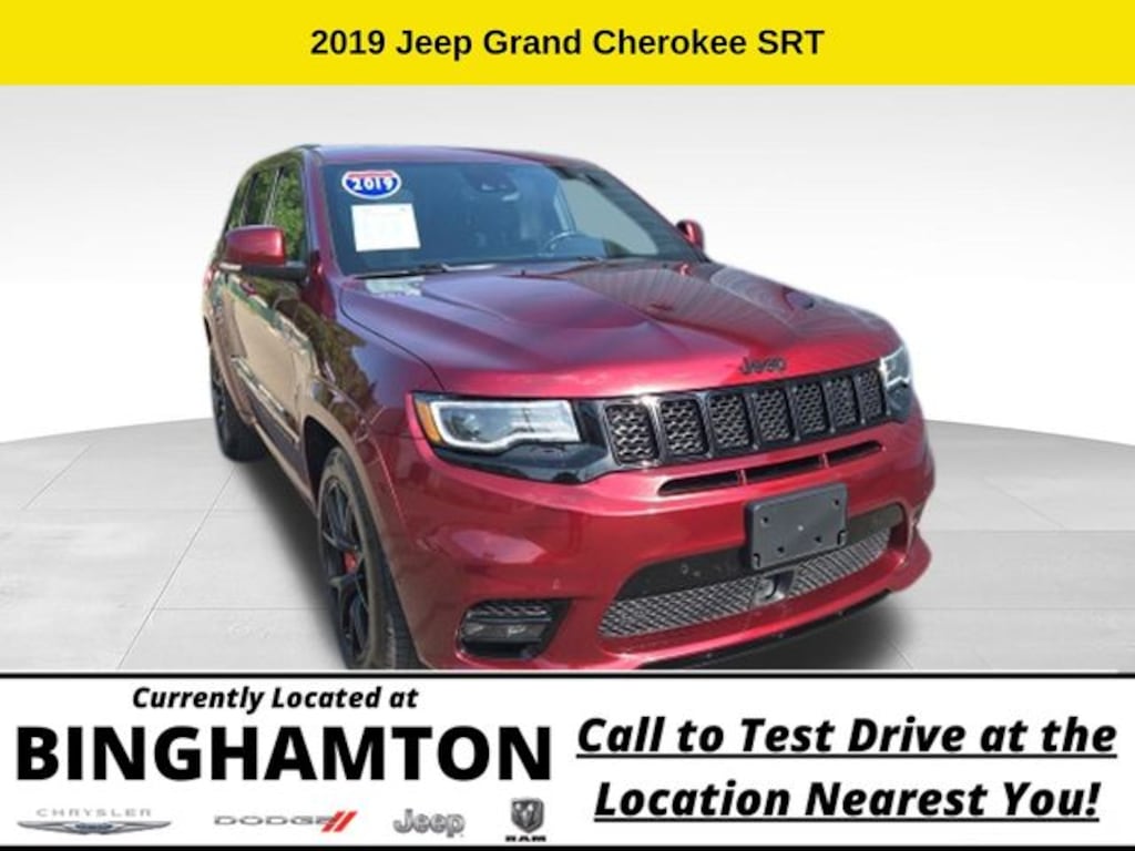 Used 2019 Jeep Grand Cherokee SRT SUV