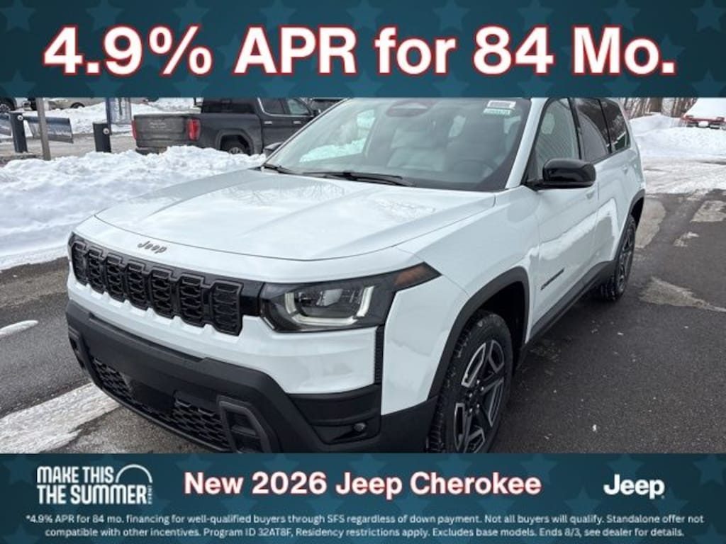 New 2026 Jeep Cherokee Limited Sport Utility