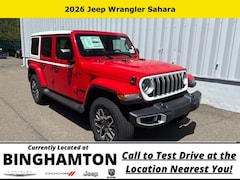 New 2026 Jeep Wrangler Sahara Sport Utility for sale in Binghamton, NY