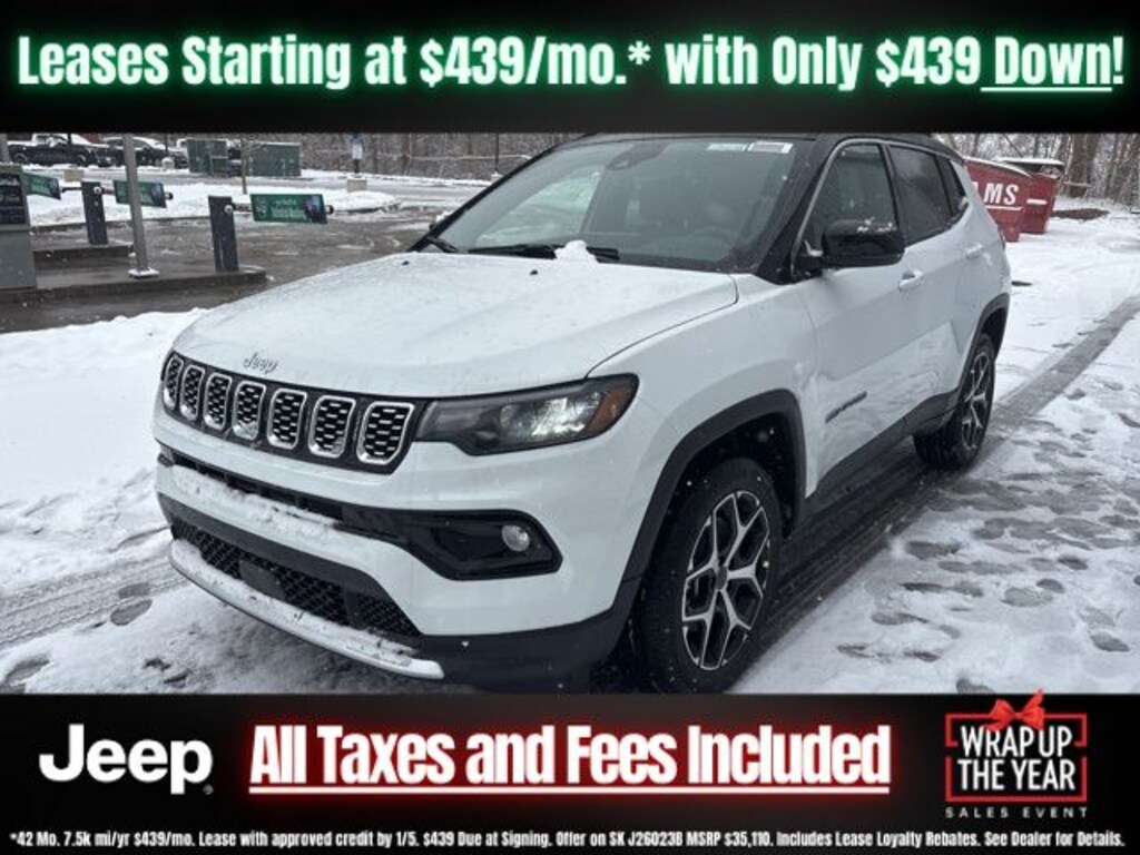 New 2026 Jeep Compass Limited Sport Utility