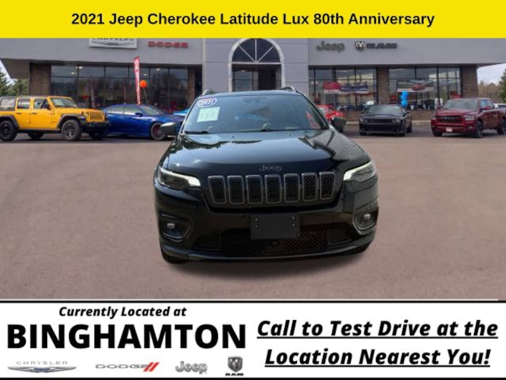 Used 2021 Jeep Cherokee Latitude Lux SUV