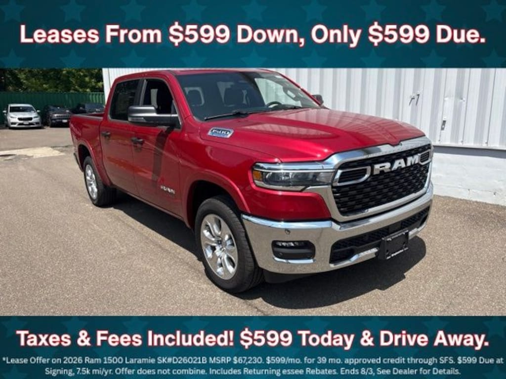 New 2026 Ram 1500 Big Horn/Lone Star Pickup