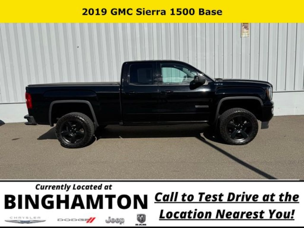 Used 2019 GMC Sierra 1500 Limited Base Truck Double Cab
