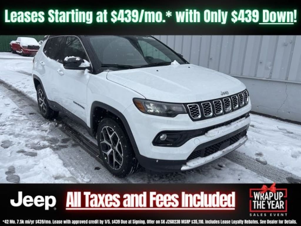 New 2026 Jeep Compass Limited Sport Utility