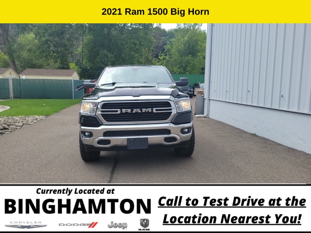 Used 2021 RAM Ram 1500 Pickup Big Horn/Lone Star with VIN 1C6SRFBT1MN760902 for sale in Binghamton, NY