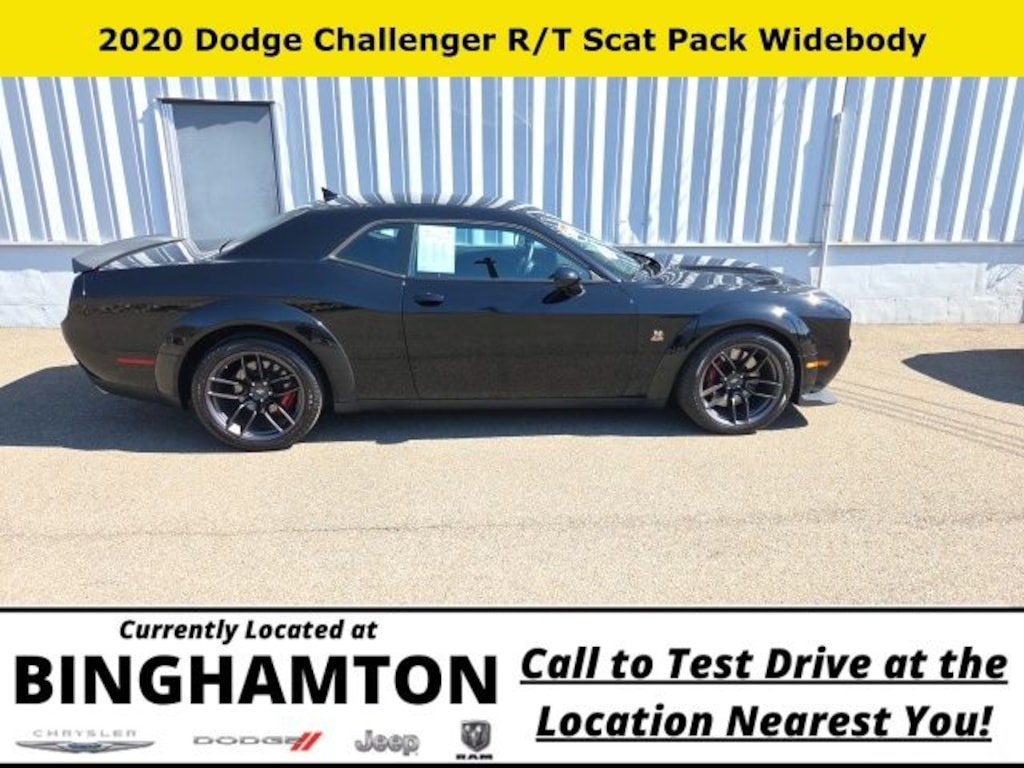 Used 2020 Dodge Challenger R/T Scat Pack Coupe