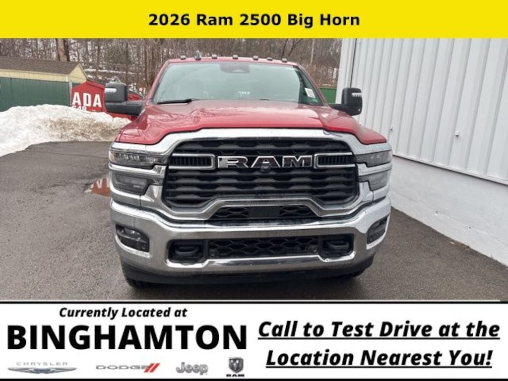 New 2026 Ram 2500 Big Horn Pickup