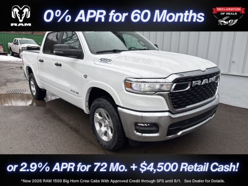 New 2026 Ram 1500 Big Horn/Lone Star Pickup