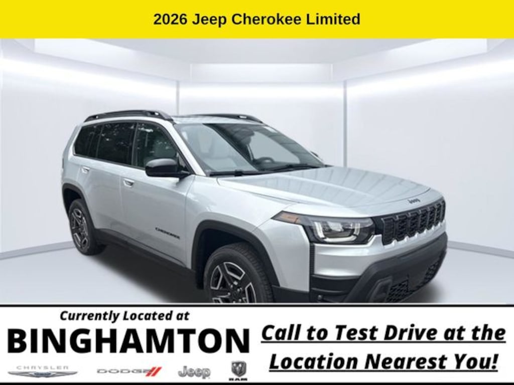 New 2026 Jeep Cherokee Limited Sport Utility