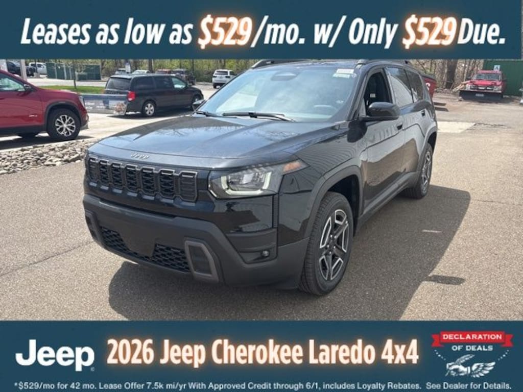 New 2026 Jeep Cherokee Laredo Sport Utility
