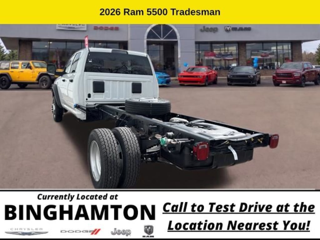 New 2026 Ram 5500HD Tradesman Pickup