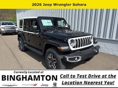 New 2026 Jeep Wrangler Sahara Sport Utility for sale in Binghamton, NY