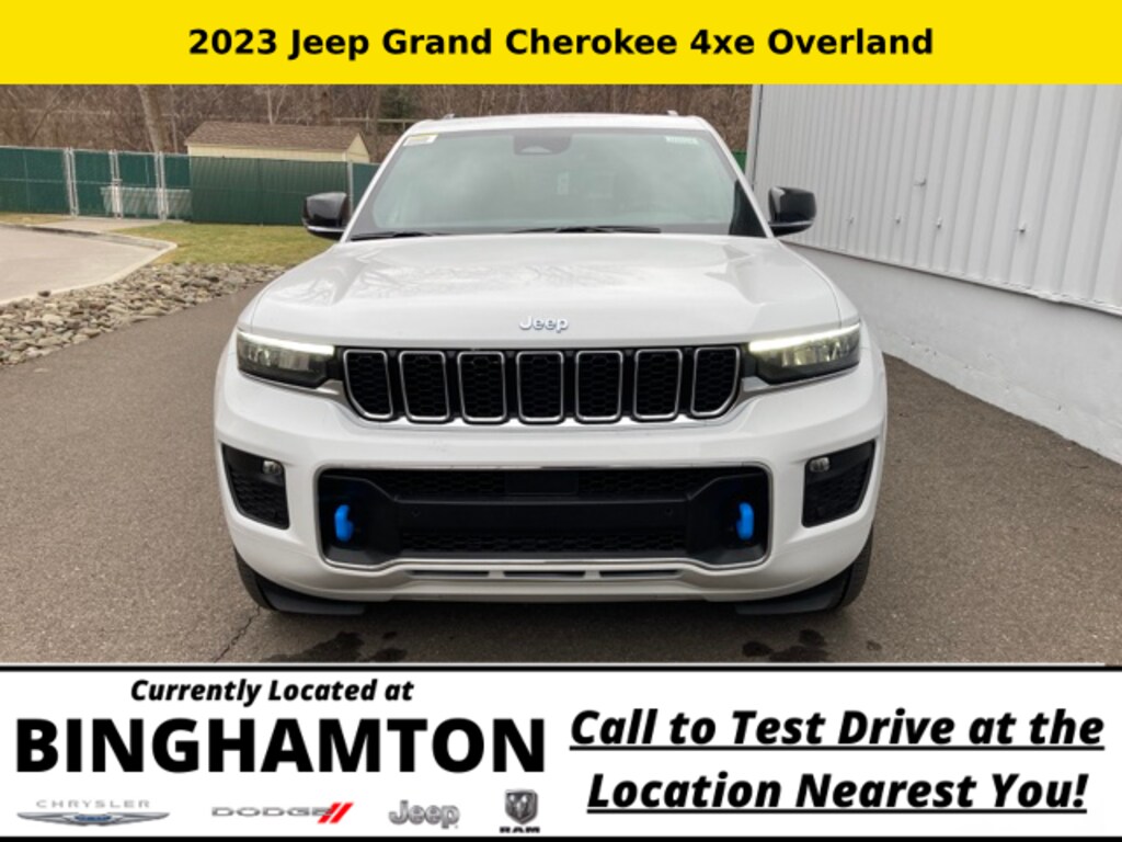 New 2023 Jeep Grand Cherokee Overland 4xe Sport Utility