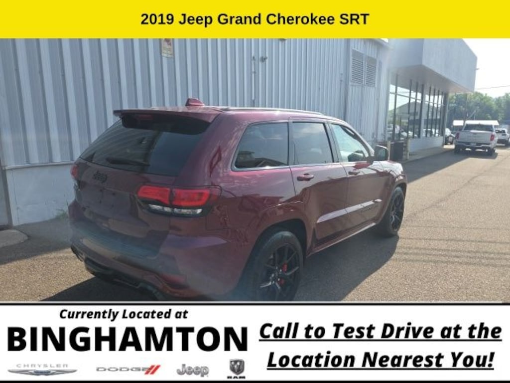 Used 2019 Jeep Grand Cherokee SRT SUV