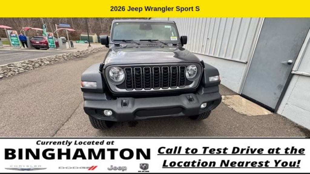 New 2026 Jeep Wrangler Sport S Sport Utility