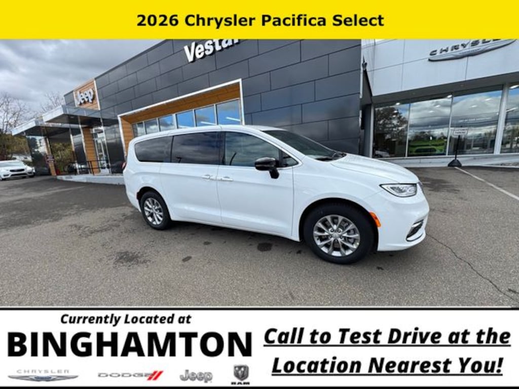 New 2026 Chrysler Pacifica Select Passenger Van