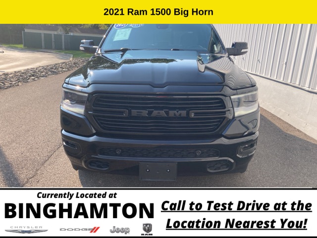 Used 2021 RAM Ram 1500 Pickup Big Horn/Lone Star with VIN 1C6SRFFTXMN681495 for sale in Binghamton, NY