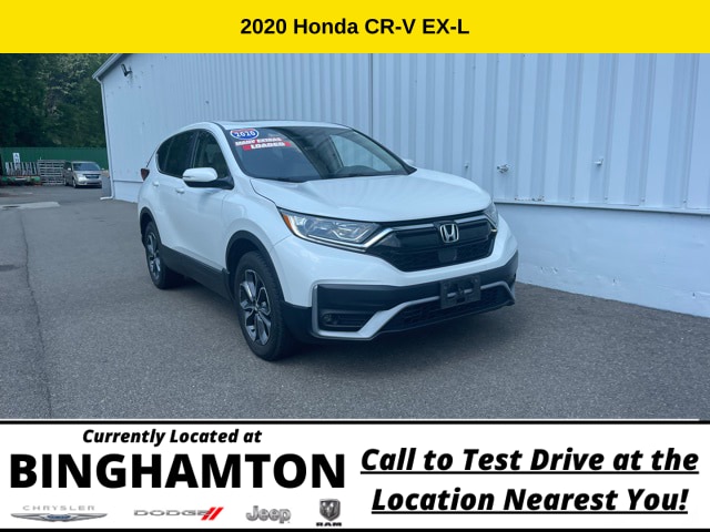 Used 2020 Honda CR-V EX-L with VIN 2HKRW2H88LH690437 for sale in Binghamton, NY