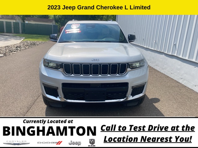 Used 2023 Jeep Grand Cherokee L Limited with VIN 1C4RJKBG3P8877782 for sale in Binghamton, NY