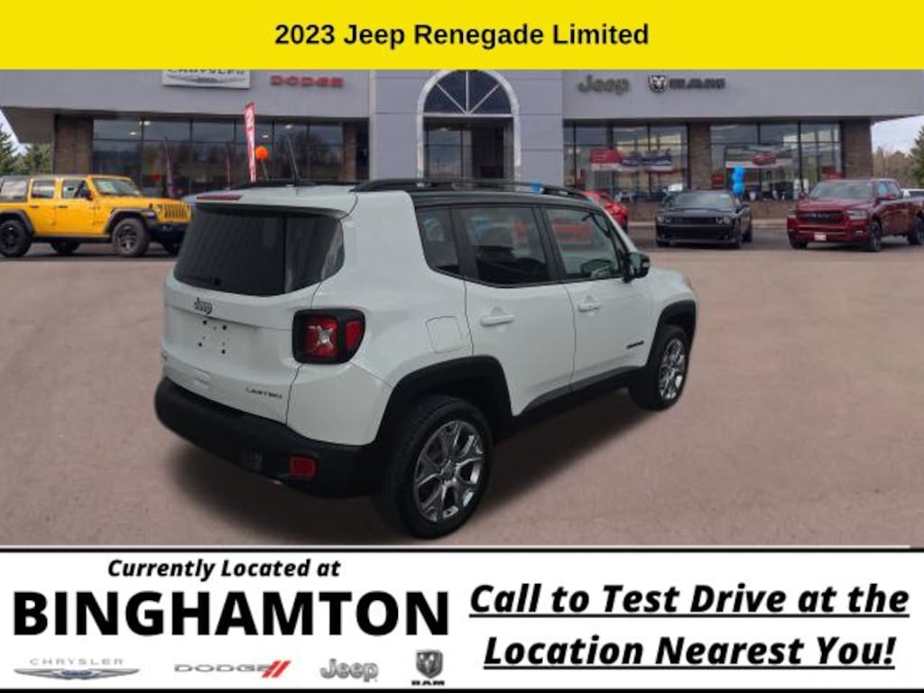 Used 2023 Jeep Renegade Limited SUV