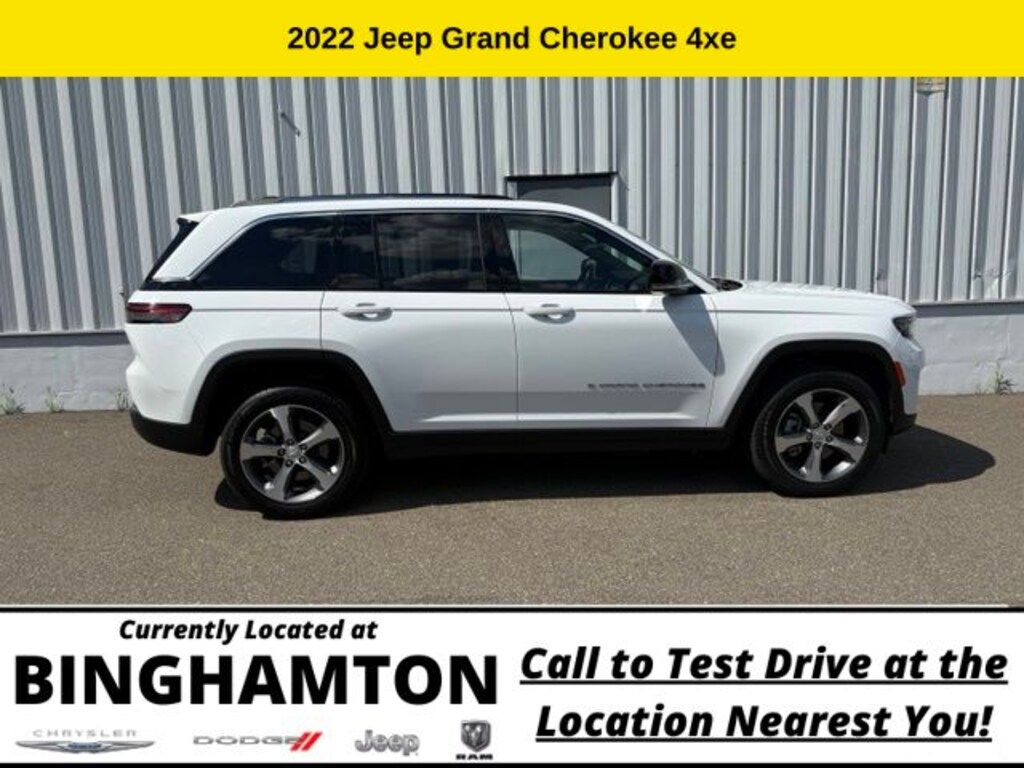 Used 2022 Jeep Grand Cherokee 4xe Base SUV