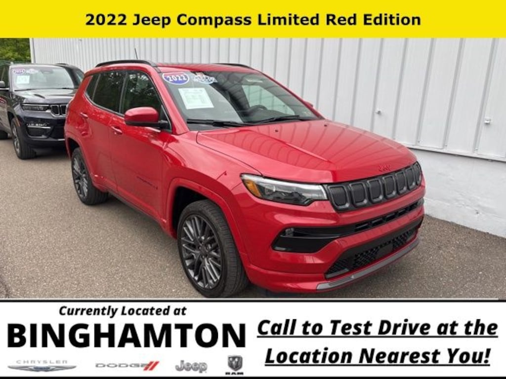 Used 2022 Jeep Compass Limited SUV