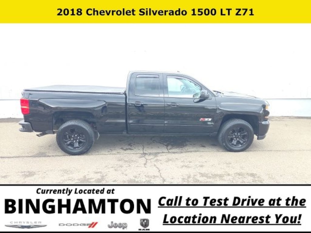 Used 2018 Chevrolet Silverado 1500 LT Truck Double Cab