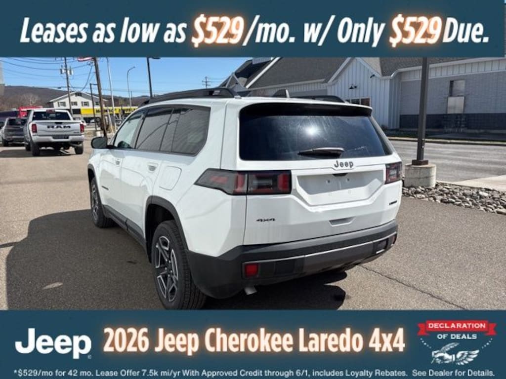 New 2026 Jeep Cherokee Limited Sport Utility
