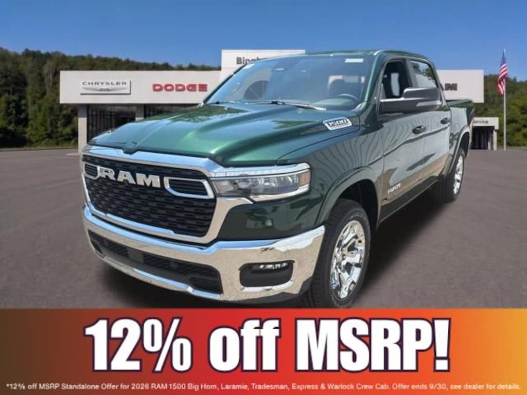 New 2026 Ram 1500 Big Horn/Lone Star Pickup