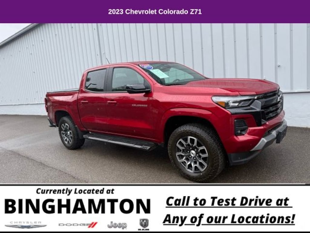 Used 2023 Chevrolet Colorado Z71 Truck Crew Cab