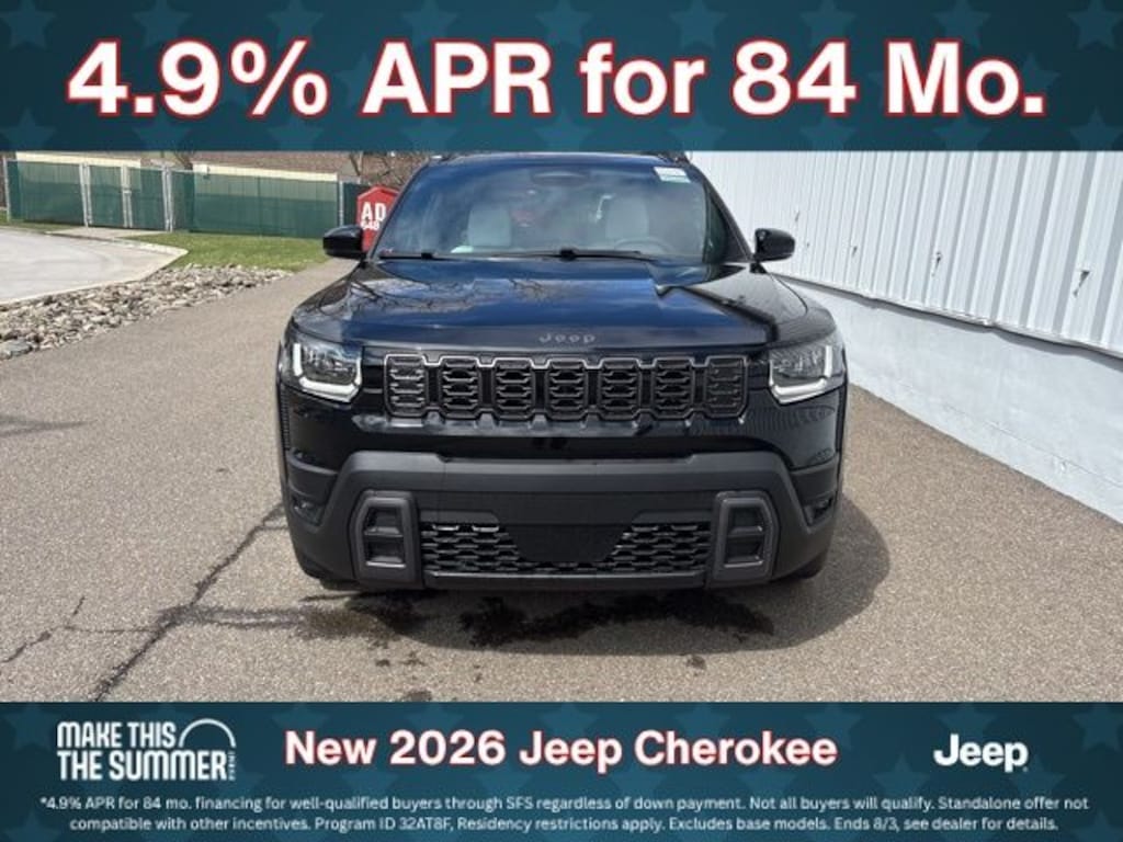 New 2026 Jeep Cherokee Limited Sport Utility