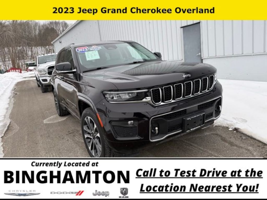 Used 2023 Jeep Grand Cherokee Overland SUV