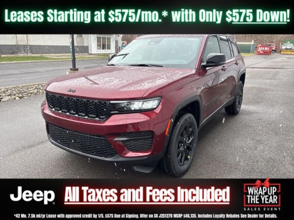New 2025 Jeep Grand Cherokee Altitude X Sport Utility