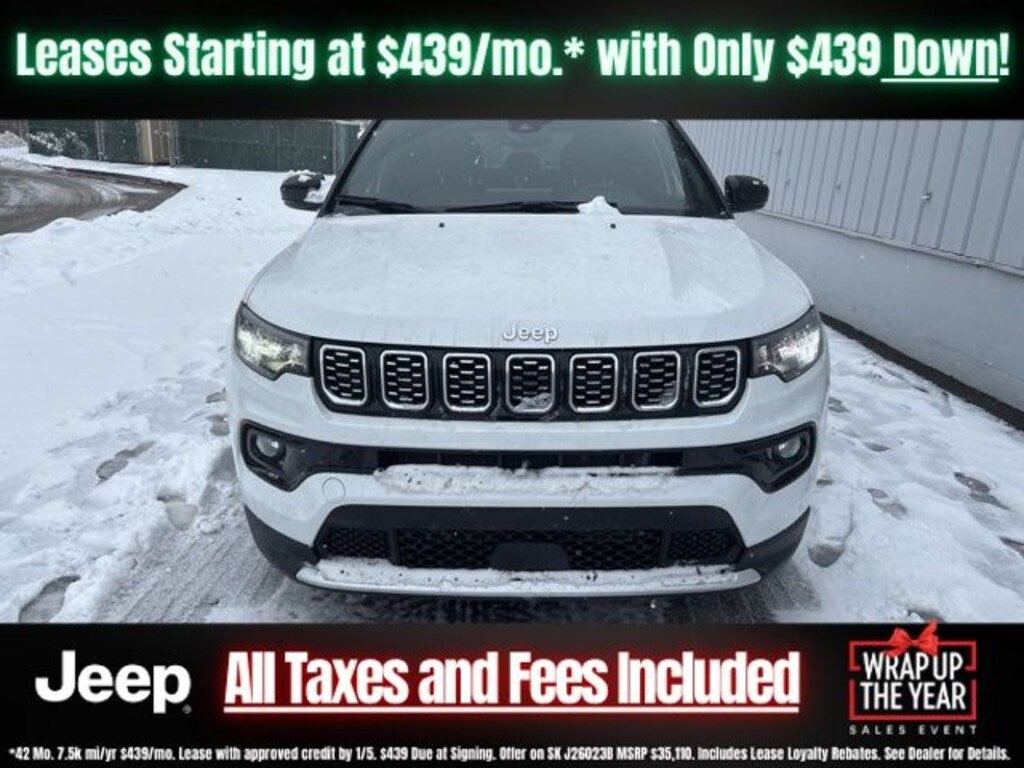 New 2026 Jeep Compass Limited Sport Utility