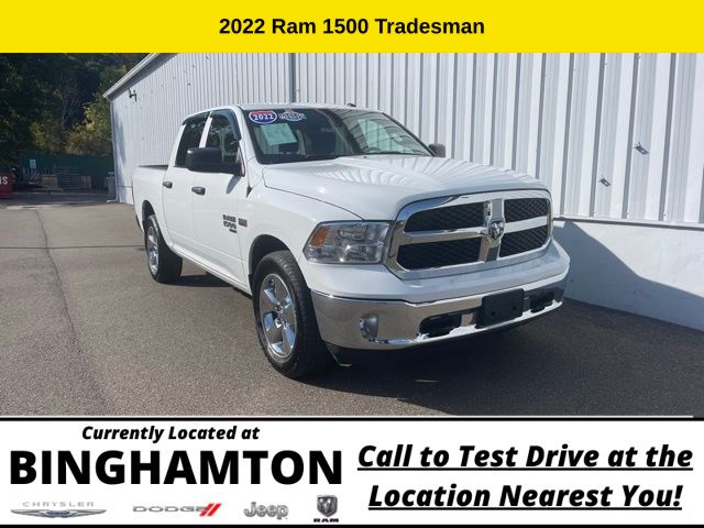 Used 2022 RAM Ram 1500 Classic Tradesman with VIN 3C6RR7KT7NG310492 for sale in Binghamton, NY