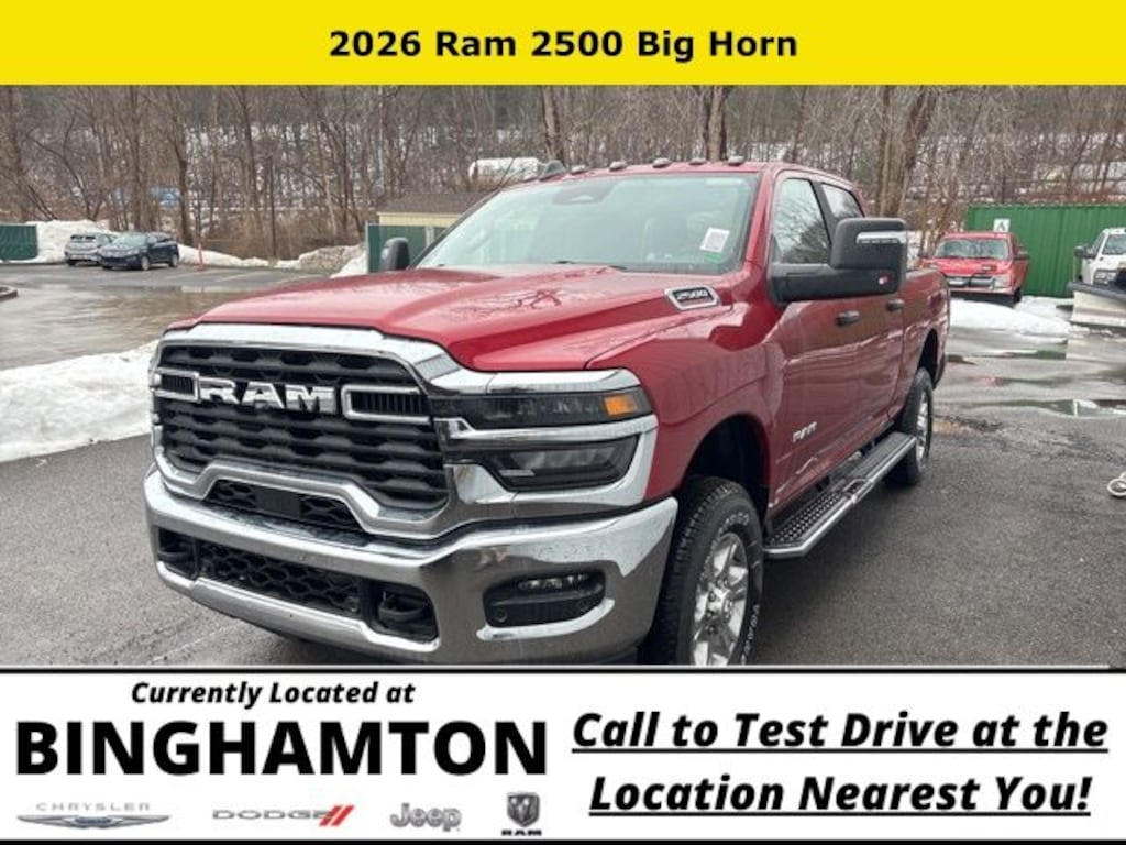 New 2026 Ram 2500 Big Horn Pickup