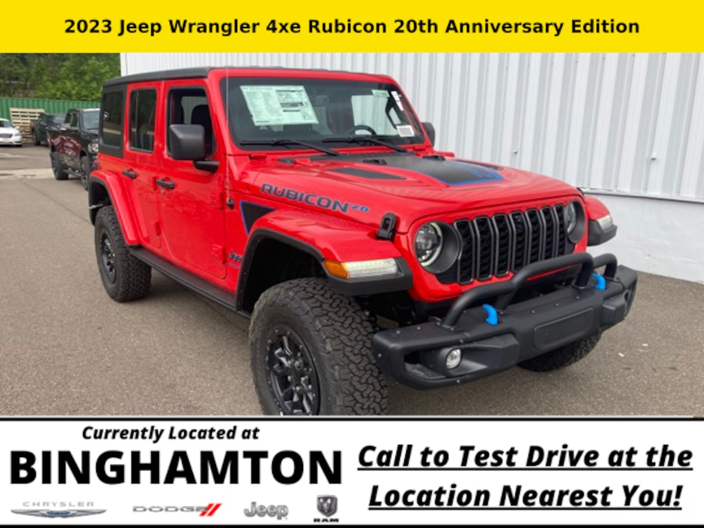 New 2023 Jeep Wrangler RUBICON Sport Utility