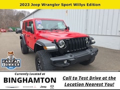 Used 2023 Jeep Wrangler Sport SUV for sale in Binghamton, NY