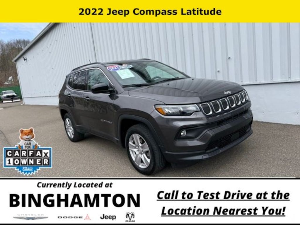 Used 2022 Jeep Compass Latitude SUV