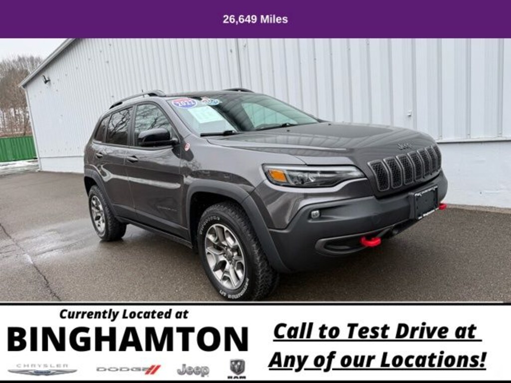 Used 2022 Jeep Cherokee Trailhawk SUV