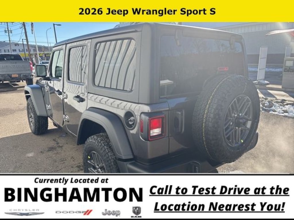 New 2026 Jeep Wrangler Sport S Sport Utility