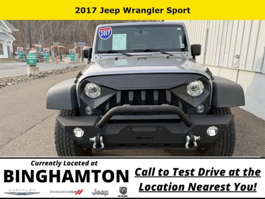 Used 2017 Jeep Wrangler JK Sport 4x4 SUV